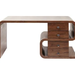 Bureau Soft Snake noyer 150x70cm