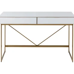 Bureau Soran doré 120x50cm