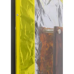Cadre décoratif Crumple rouge 60x90cm