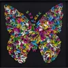 Cadre décoratif Farfalla 120x120cm