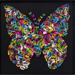 Cadre décoratif Farfalla 120x120cm