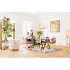 Cadre décoratif Gold Flower 120x120cm
