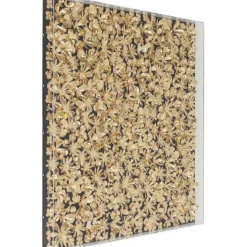 Cadre décoratif Gold Flower 120x120cm
