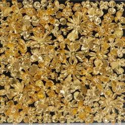 Cadre décoratif Gold Flower 60x60cm