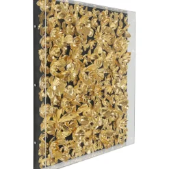 Cadre décoratif Gold Flower 60x60cm