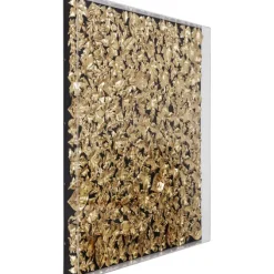 Cadre décoratif Gold Leaf 120x120cm