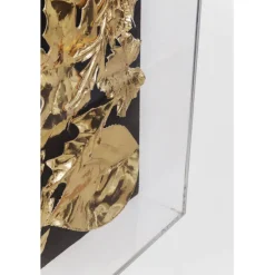 Cadre décoratif Gold Leaf 120x120cm
