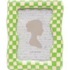 Cadre photo Checker vert 13x18cm