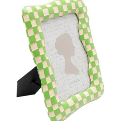 Cadre photo Checker vert 13x18cm