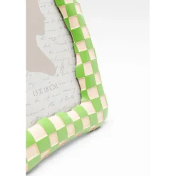 Cadre photo Checker vert 13x18cm