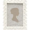 Cadre photo Flores blanc 13x18cm