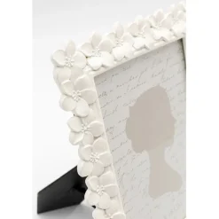 Cadre photo Flores blanc 13x18cm