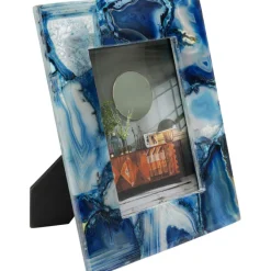 Cadre photo Francis Achat bleu 13x18cm