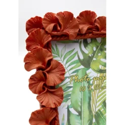 Cadre photo Ginkgo Leaf orange 17x20cm
