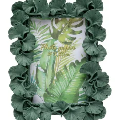 Cadre photo Ginkgo Leaf vert 17x20cm