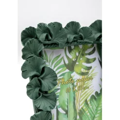 Cadre photo Ginkgo Leaf vert 17x20cm