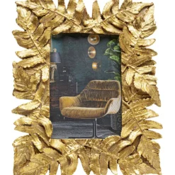 Cadre photo Gold Leaves 10x15cm