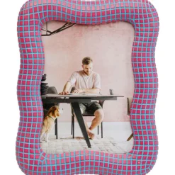 Cadre photo Wavy fuchsia 13x18cm