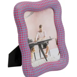 Cadre photo Wavy fuchsia 13x18cm