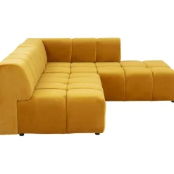 Canapé angle Belami Velvet Amber droit