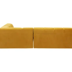Canapé angle Belami Velvet Amber droit