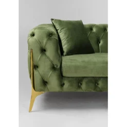 Canapé Bellissima 2-places velours vert 200cm