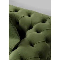 Canapé Bellissima 2-places velours vert 200cm