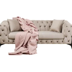 Canapé Bellissima 2-places velours taupe 200cm