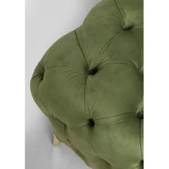 Canapé Bellissima 3-places velours vert 240cm