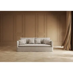 Canapé Boheme 3,5 places crème 230cm