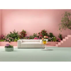 Canapé Cubetto 3-places crème 220cm