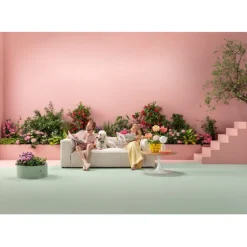 Canapé Cubetto 3-places crème 220cm