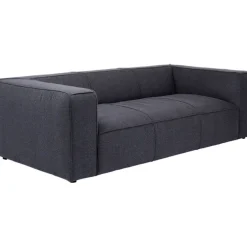 Canapé Cubetto 3-places gris foncé 220cm