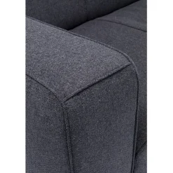 Canapé Cubetto 3-places gris foncé 220cm