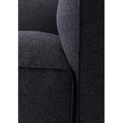 Canapé Cubetto 3-places gris foncé 220cm