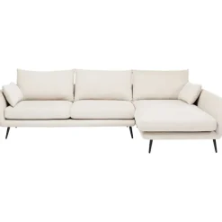 Canapé d angle Amalfi droite crème 275cm