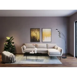 Canapé d angle Amalfi droite crème 275cm