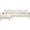 Canapé d angle Amalfi gauche crème 275cm