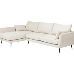 Canapé d angle Amalfi gauche crème 275cm
