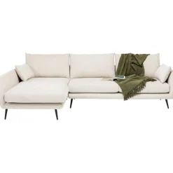 Canapé d angle Amalfi gauche crème 275cm