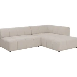 Canapé d angle Belami crème droite 265cm