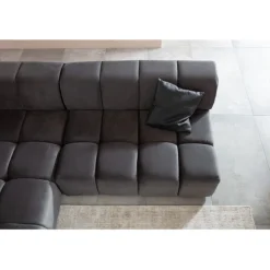 Canapé d angle Belami Velvet gris gauche