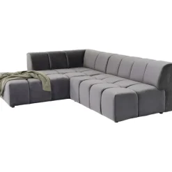 Canapé d angle Belami Velvet gris gauche