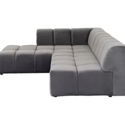 Canapé d angle Belami Velvet gris gauche