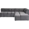 Canapé d angle Belami Velvet gris droit