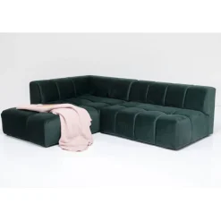 Canapé d angle Belami vert foncé gauche 265cm