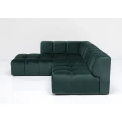 Canapé d angle Belami vert foncé gauche 265cm