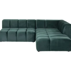 Canapé d angle Belami vert foncé droite 265cm