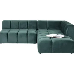 Canapé d angle Belami vert foncé droite 265cm