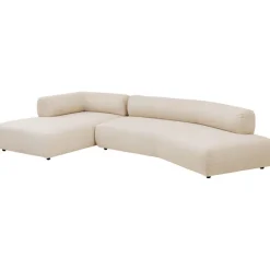 Canapé d angle Bow gauche creme